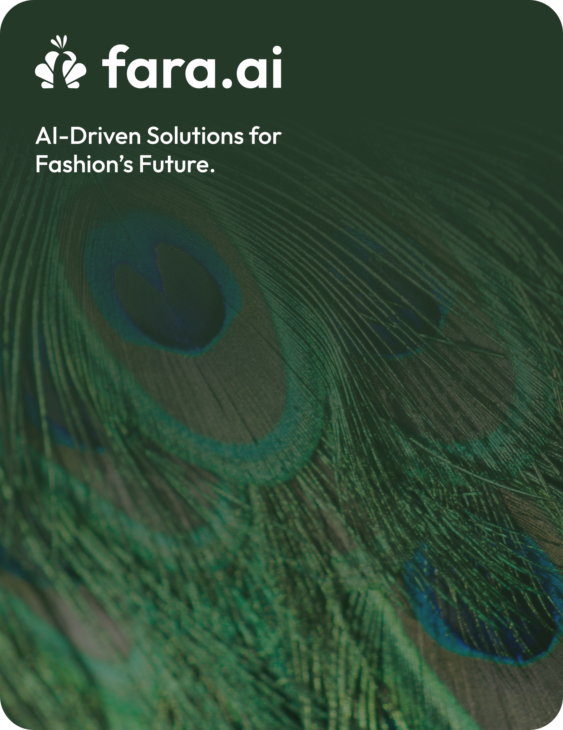 fara.ai - AI-Driven Solutions for Fashion's Future.
